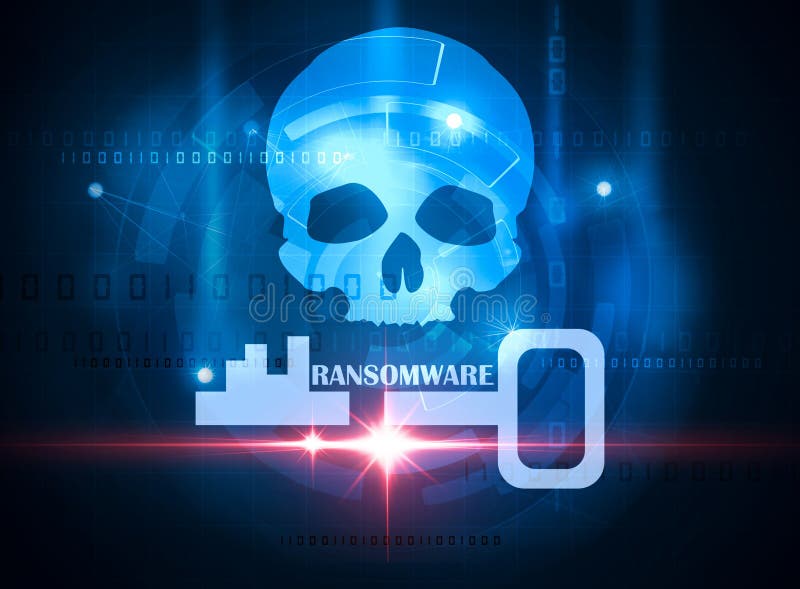 Сигнал тревоги Ransomware бесплатная иллюстрация Сигнал тревоги Ransomware бесплатная иллюстрация