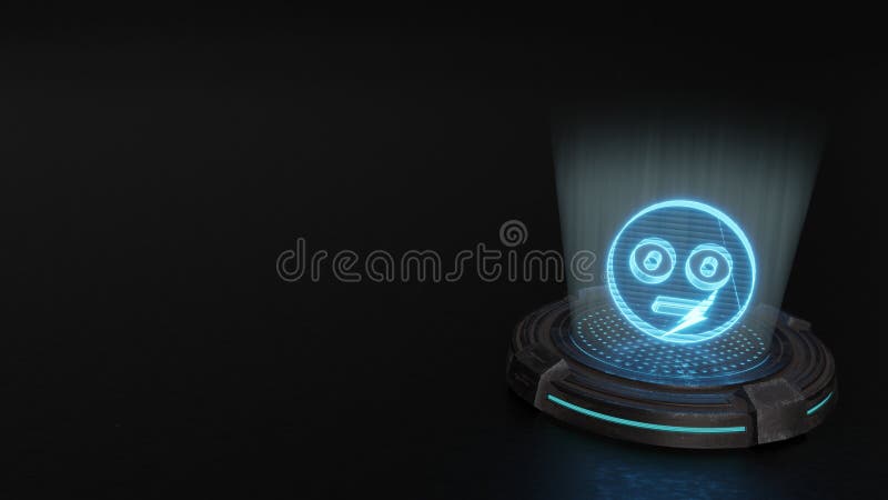 символ hologram 3d потопленного значка представить стоковые фото символ hologram 3d потопленного значка представить стоковые фото