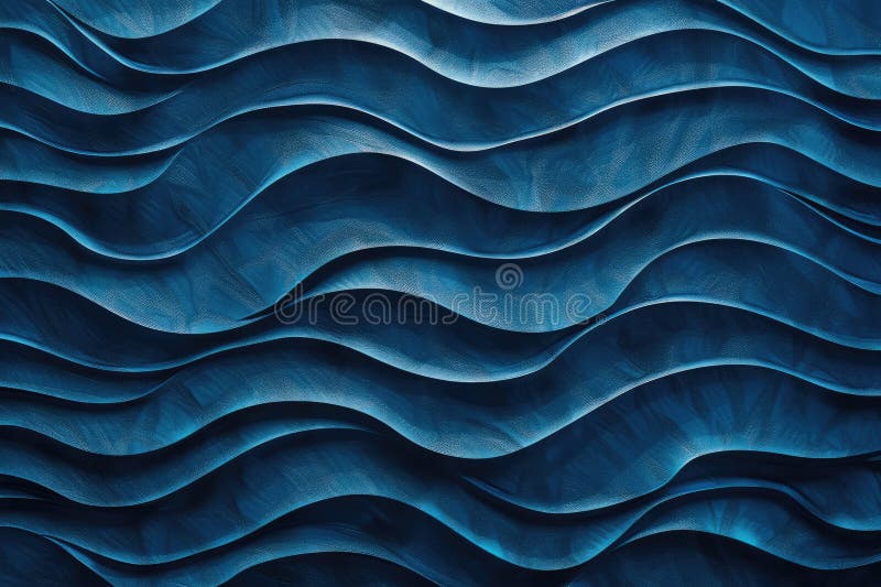 Blue seamless wavy pattern. AIG51A. AI generated. Blue seamless wavy pattern. AIG51A. AI generated