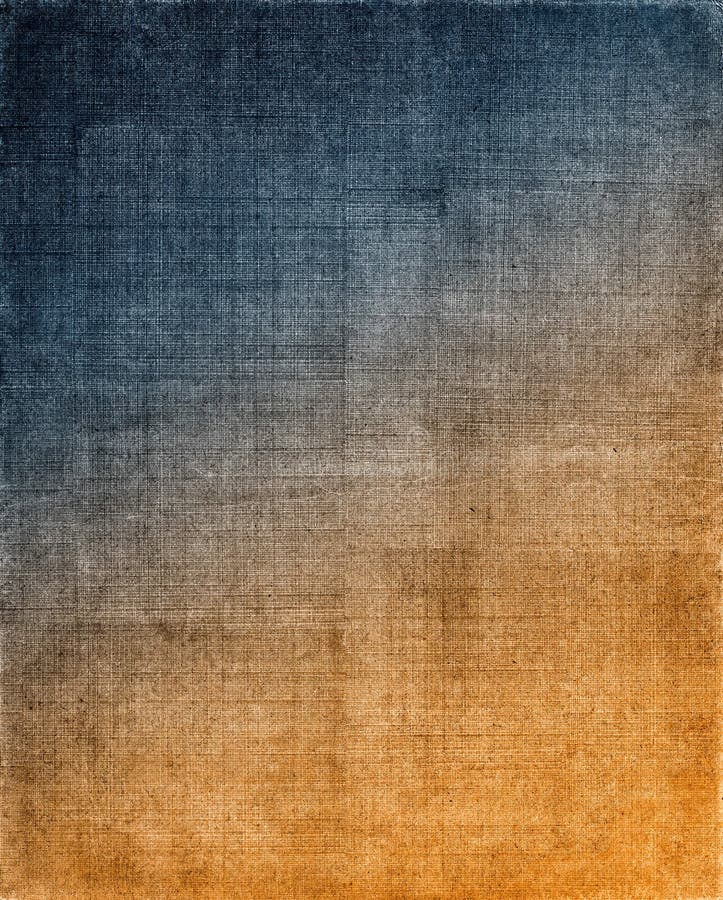 Vintage cloth with a blue to orange screen pattern and grunge background textures. Image displays a strong grain texture when viewed at 100 percent. Vintage cloth with a blue to orange screen pattern and grunge background textures. Image displays a strong grain texture when viewed at 100 percent.