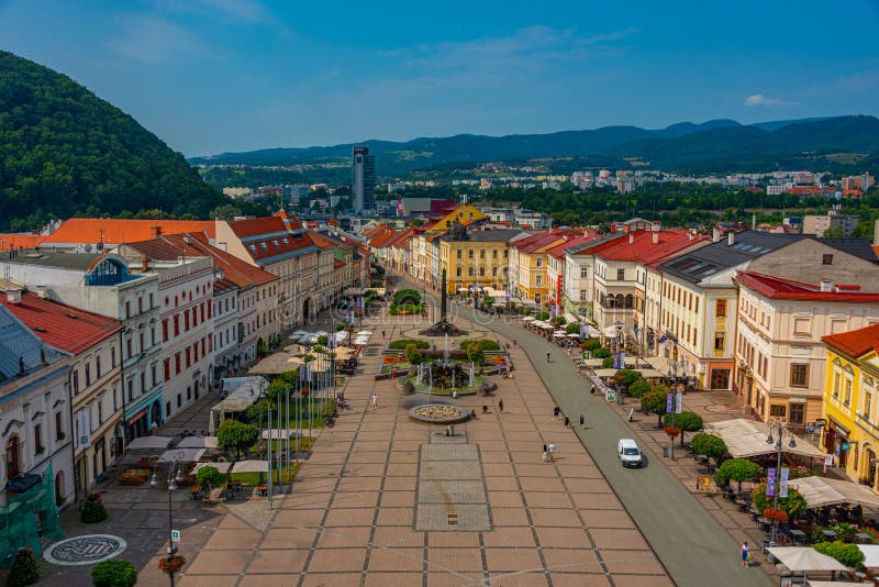 Словакия 17 июля 2024 : Панорама стоковая фотография rf