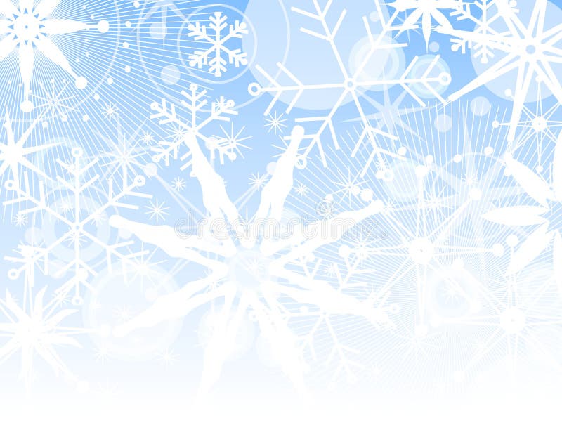 A light background pattern featuring a collage of various snowflakes fading into the background. A light background pattern featuring a collage of various snowflakes fading into the background