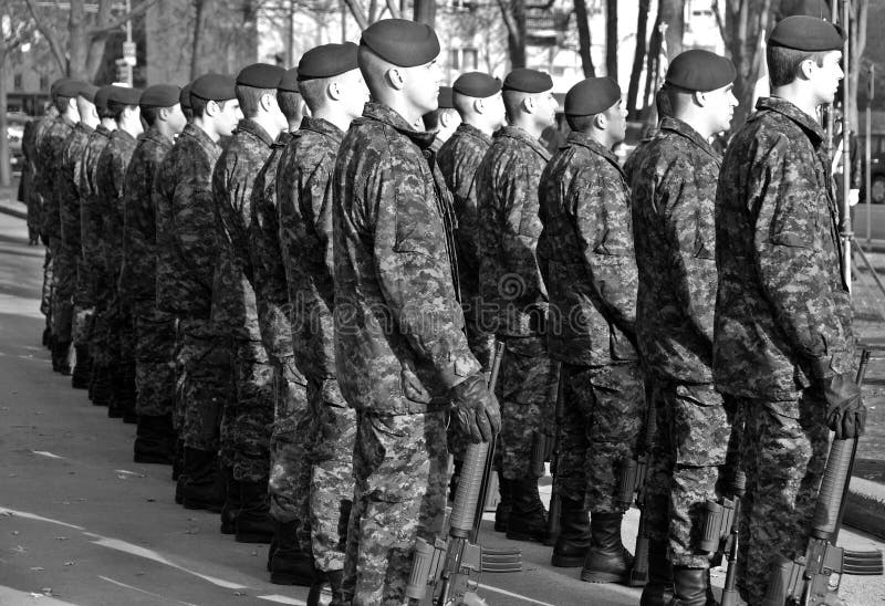 MONTREAL CANADA NOVEMBER 6 :Canadians soldiers in uniform for the remembrance Day on November 6, 2011, Montreal, Canada.The day was dedicated by King George V on 7-11-19 as a day of remembrance. MONTREAL CANADA NOVEMBER 6 :Canadians soldiers in uniform for the remembrance Day on November 6, 2011, Montreal, Canada.The day was dedicated by King George V on 7-11-19 as a day of remembrance.