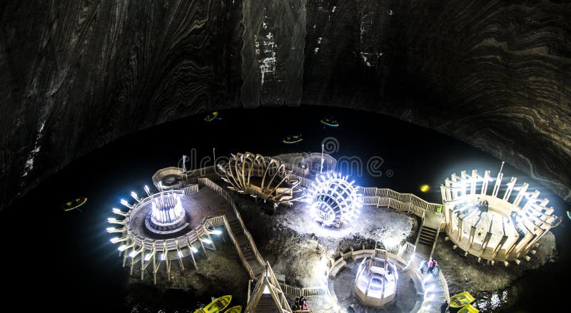 Солевой рудник Turda, Salina Turda стоковые фото Солевой рудник Turda, Salina Turda стоковые фото