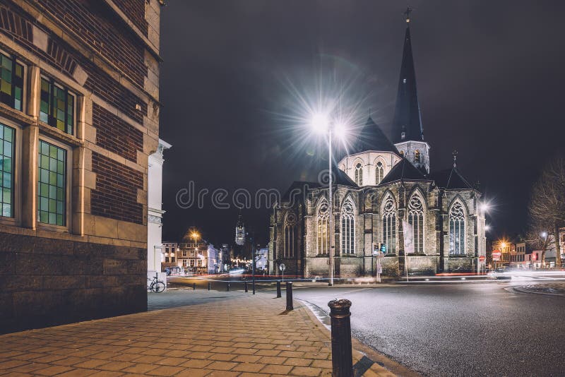Собор St James в Генте стоковое фото Собор St James в Генте стоковое фото