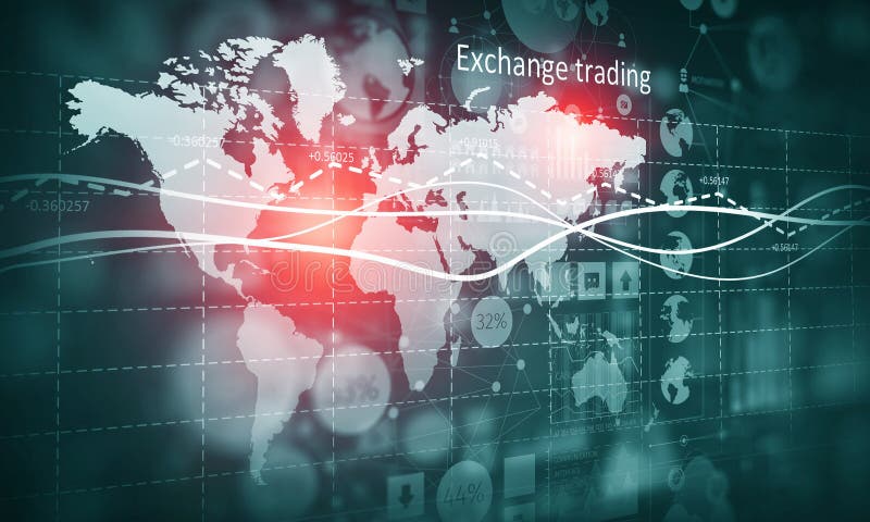 Современная предпосылка технологий соединения стоковое изображение rf