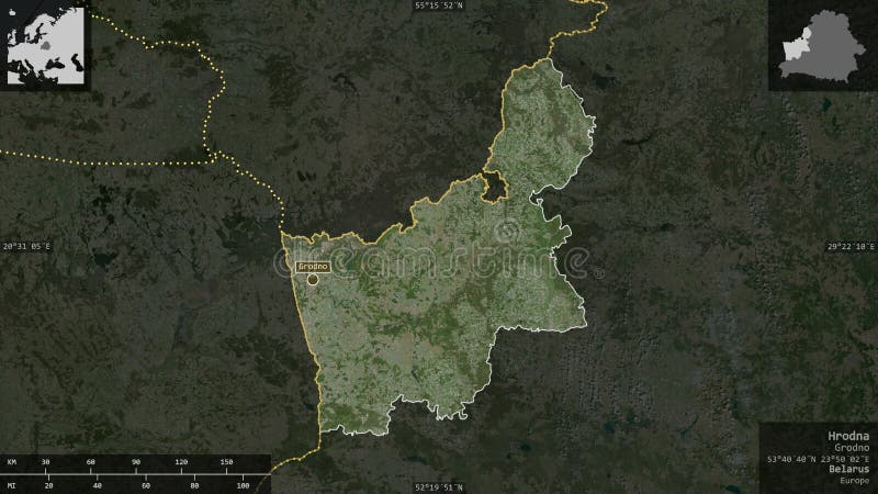 Состав Беларуси гродно. Спутник бесплатная иллюстрация
