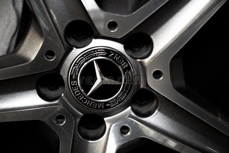 Спица Benz стоковая фотография Спица Benz стоковая фотография
