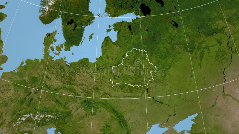 Спутник Беларуси. План района бесплатная иллюстрация