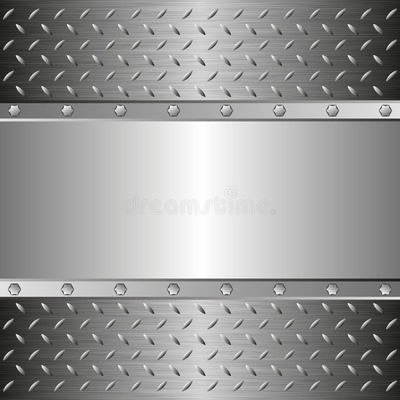 Steel background with copy space. Steel background with copy space