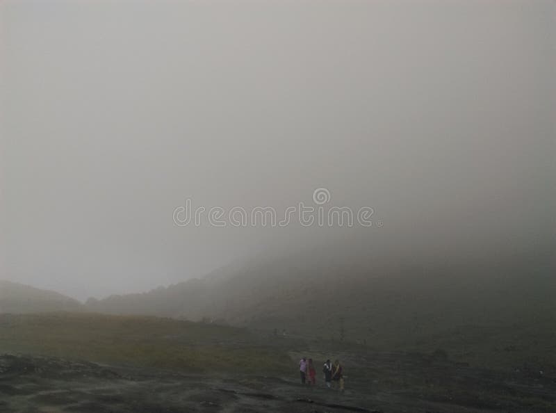 Станция холма ponmudi в Керала стоковое фото rf