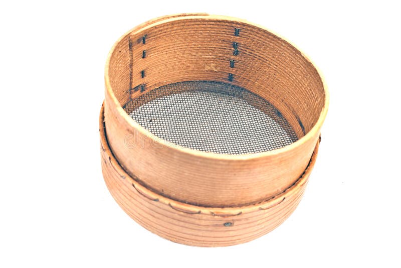 Старая деревянная сетка для муки Стоковое Изображение - изображение .