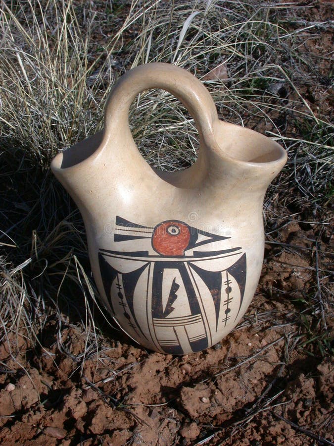 Native American lemonade pitcher. Native American lemonade pitcher.