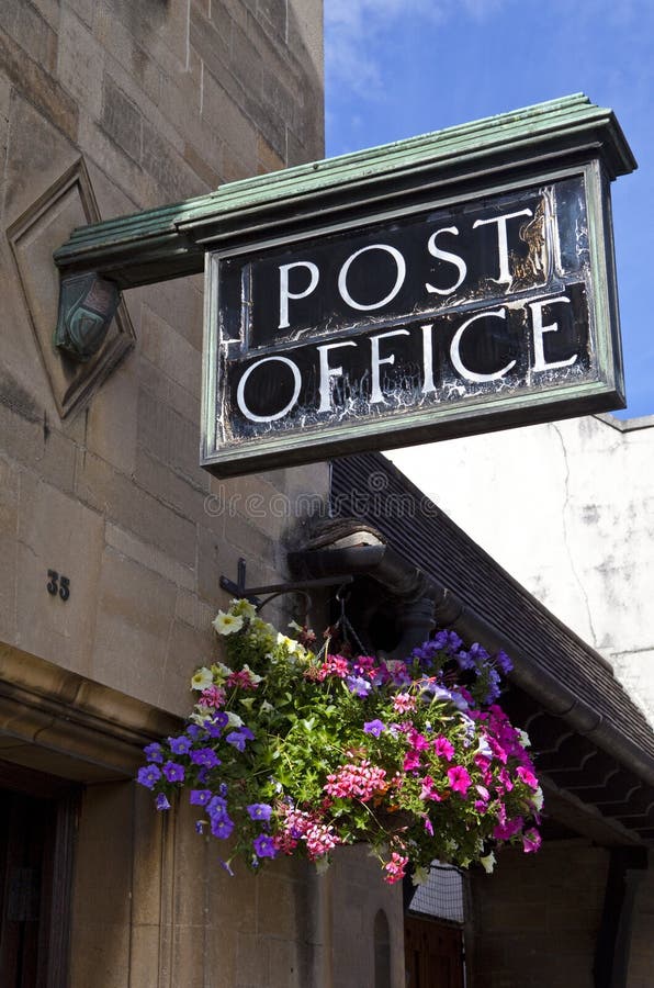 An old fashioned Post Office in the British countryside. An old fashioned Post Office in the British countryside.