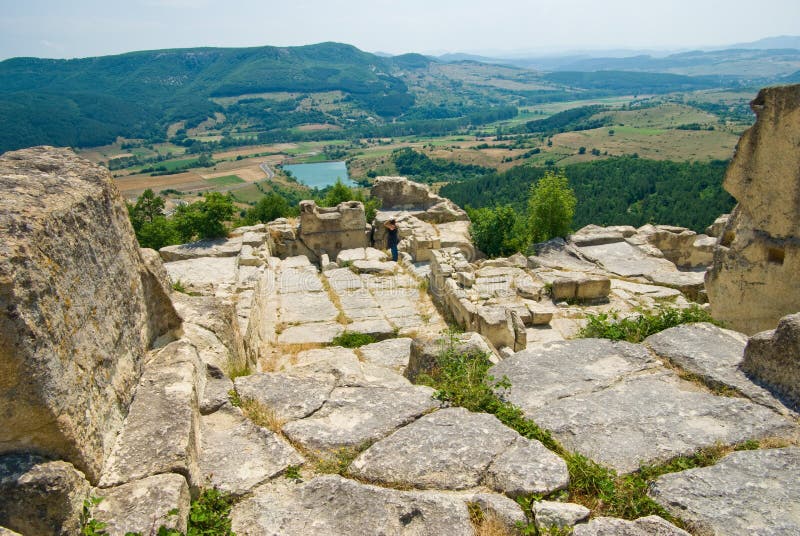 Старый город Thracian Perperikon стоковое фото Старый город Thracian Perperikon стоковое фото