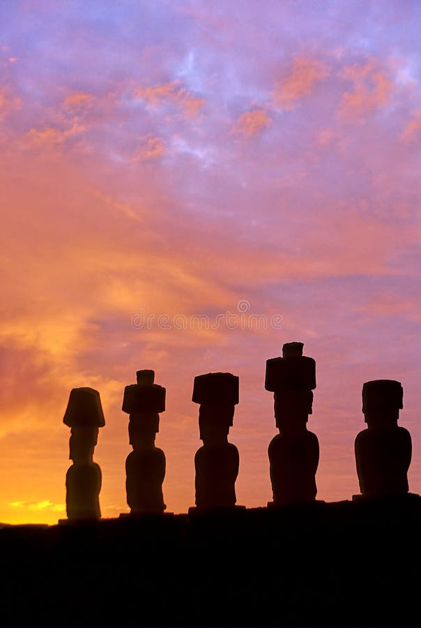 статуи moai острова пасхи