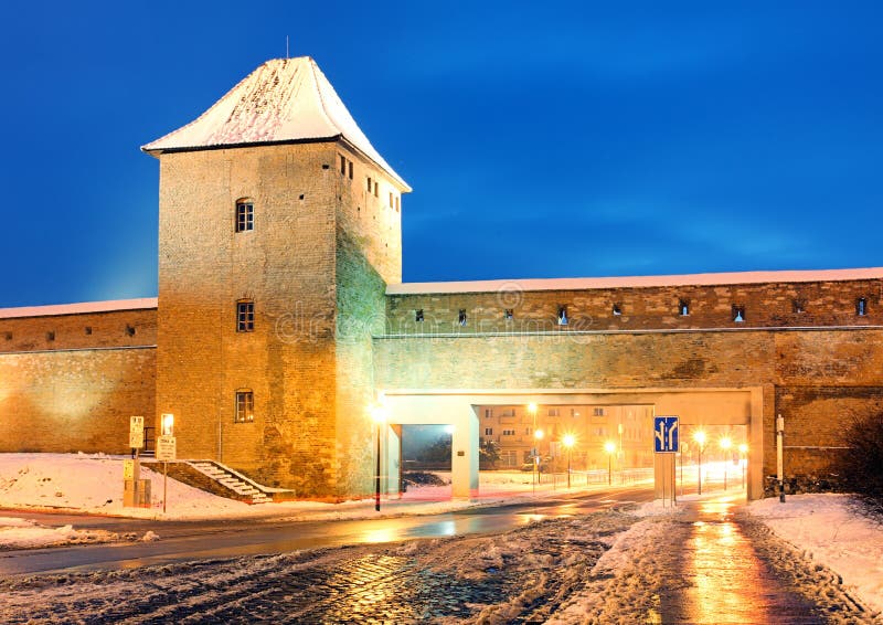 Стены Trnava, Словакия стоковая фотография Стены Trnava, Словакия стоковая фотография