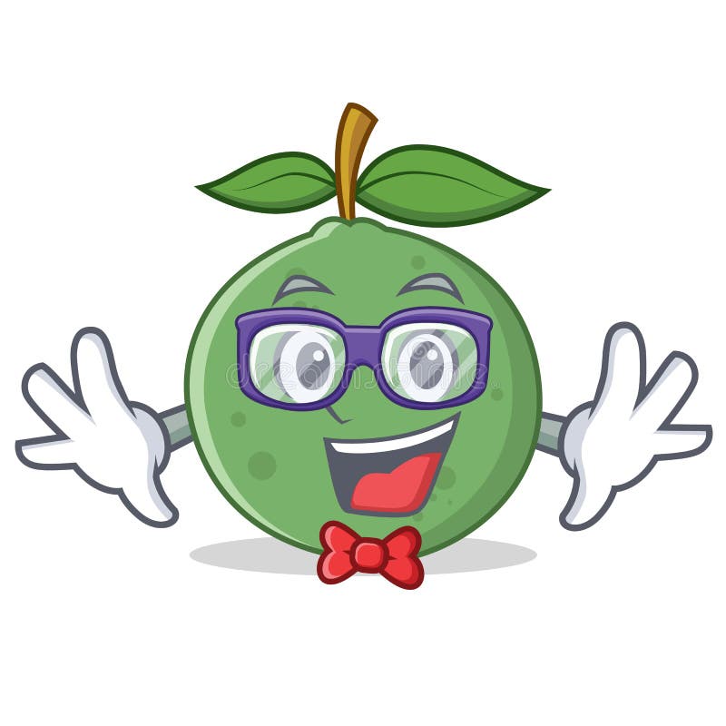 Стиль шаржа характера guava идиота бесплатная иллюстрация