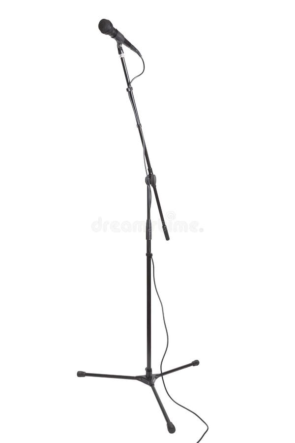 Стойка Mic стоковые изображения rf Стойка Mic стоковые изображения rf