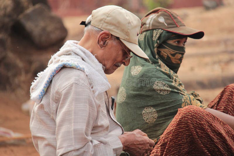 A 95 year old man works in field as hobby archaeologist to discover ancient artifacts and know history. A 95 year old man works in field as hobby archaeologist to discover ancient artifacts and know history