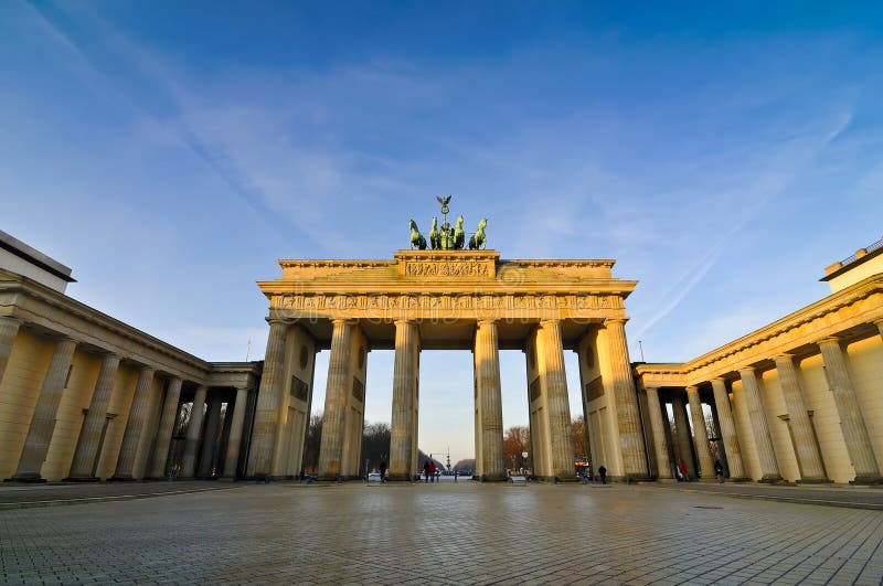 строб Германия berlin brandenburg стоковое фото rf строб Германия berlin brandenburg стоковое фото rf