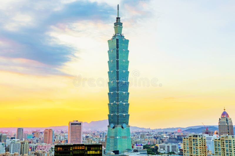 101 строя taipei стоковая фотография rf 101 строя taipei стоковая фотография rf