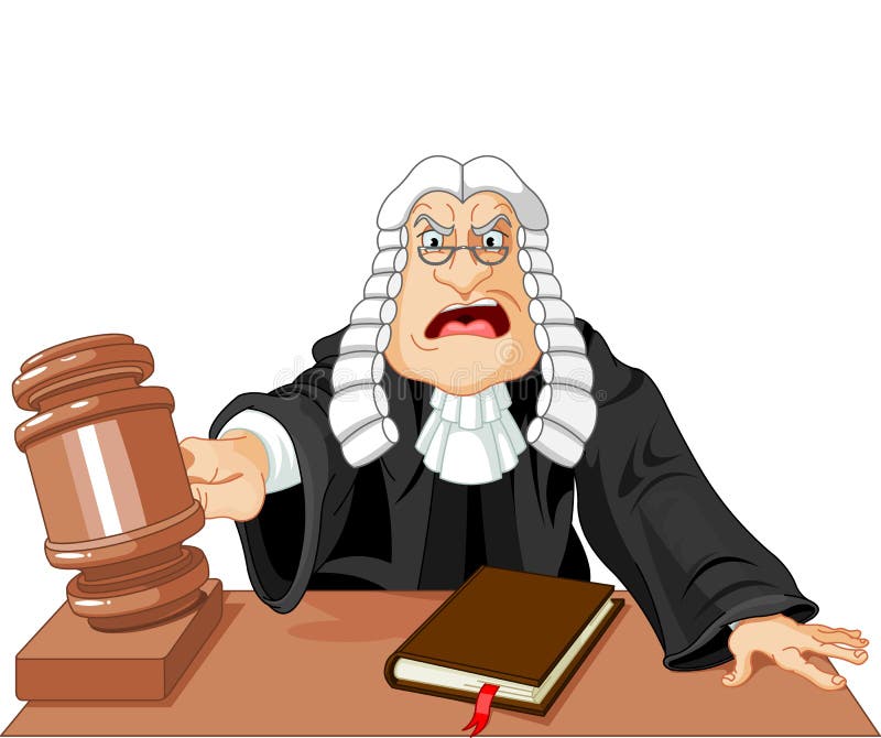 Download Судья с молотком иллюстрация вектора. иллюстрации насчитывающей courthouse - 33736610