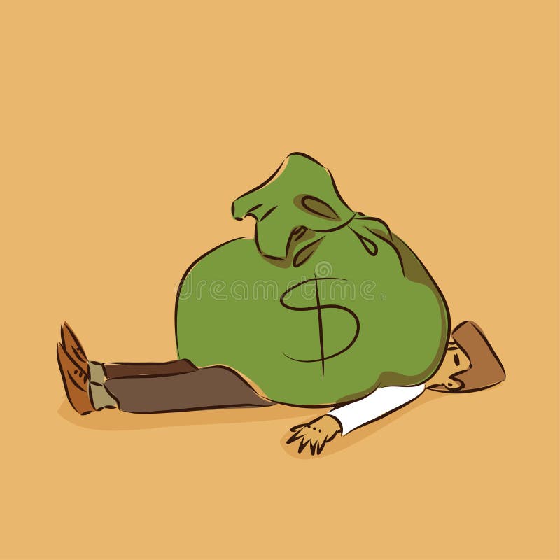 Сумка денег вырасти doodle богатой иллюстрации вектора красочный иллюстрация вектора Сумка денег вырасти doodle богатой иллюстрации вектора красочный иллюстрация вектора