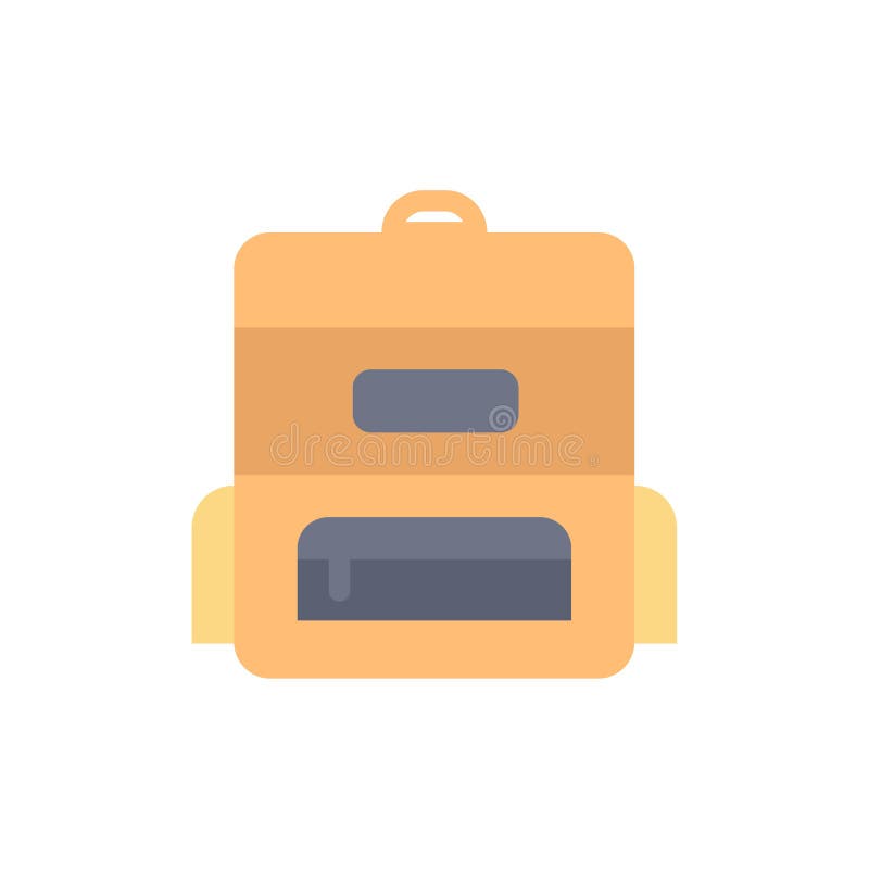 Сумка, образование, значок цвета Schoolbag плоский Шаблон знамени значка вектора иллюстрация вектора Сумка, образование, значок цвета Schoolbag плоский Шаблон знамени значка вектора иллюстрация вектора