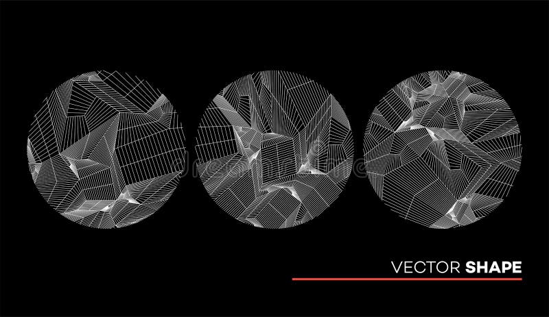 Сфера с измерительными линии. Мировые цифровые соединения. Дизайн сетки 3d wireframe абстрактный. Молекулярная сетка. Футуристичес бесплатная иллюстрация