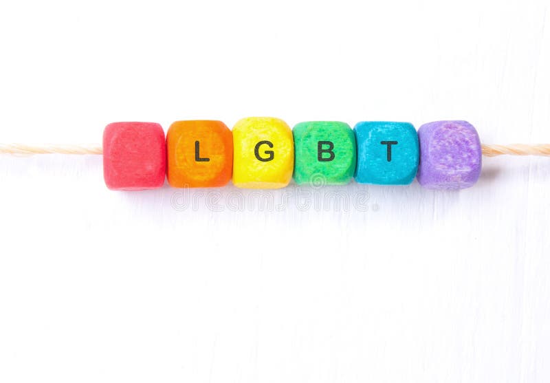 Сформулируйте радугу LGBT цветов на кости стоковое изображение rf Сформулируйте радугу LGBT цветов на кости стоковое изображение rf