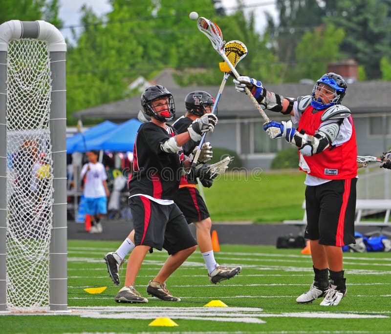 съемка lacrosse цели chumash стоковое изображение съемка lacrosse цели chumash стоковое изображение