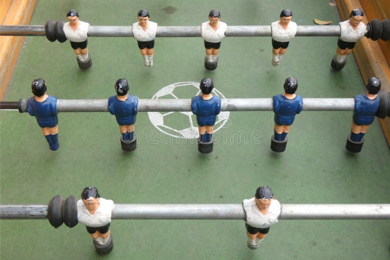 Таблица Foosball стоковое фото Таблица Foosball стоковое фото