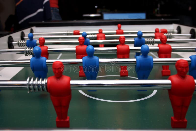 таблица foosball стоковое изображение rf таблица foosball стоковое изображение rf