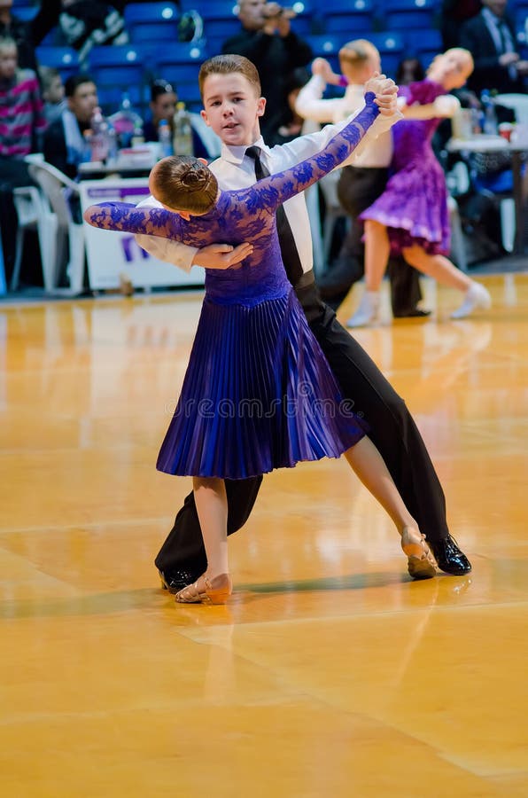 Tallinn Cup International Open, 26 - 27.11.2011. Dance couple in a dance pose. 26 November.Tallinn. Estonia. Tallinn Cup International Open, 26 - 27.11.2011. Dance couple in a dance pose. 26 November.Tallinn. Estonia