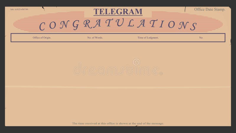 телеграмма иллюстрация вектора. иллюстрации насчитывающей поставка ...
