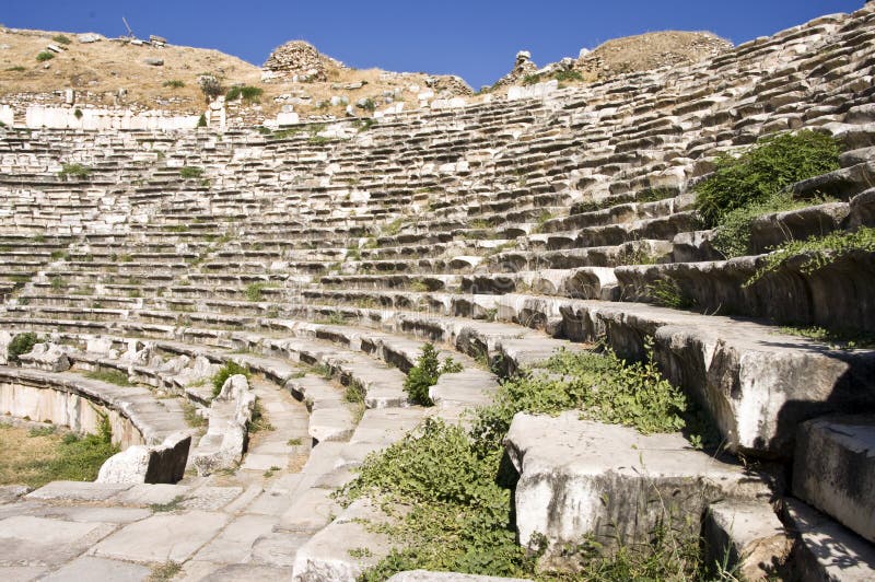 Ancient Greek theater in turkey. Ancient Greek theater in turkey