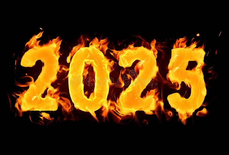 Текст записи номера 2025 иллюстрация вектора