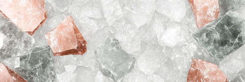 Текстура копья и серого друзы с мрамором из слоновой кости под освещением хрустального фона обоев иллюстрация штока