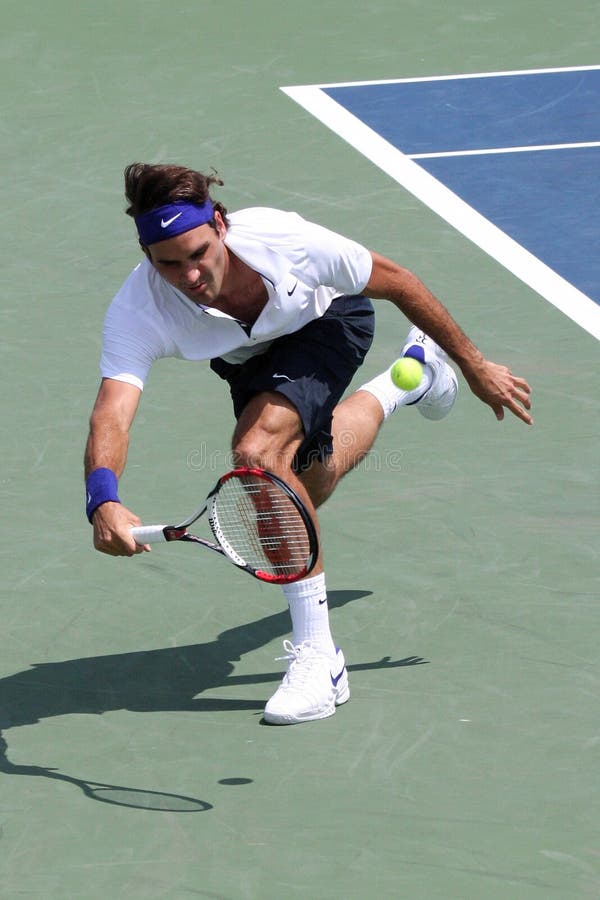 теннис roger игрока federer стоковая фотография rf