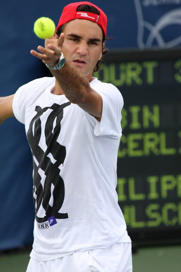 теннис roger игрока federer стоковое изображение rf