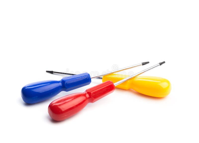 Тип отвертки TORX на белом стоковое фото rf Тип отвертки TORX на белом стоковое фото rf