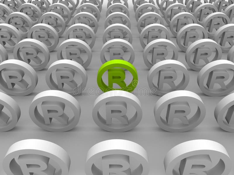 товарный знак символов иллюстрация штока. иллюстрации насчитывающей ...