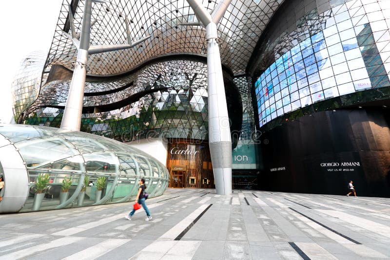 ION Orchard, formerly known as the Orchard Turn Development or Orchard Turn Site, is a shopping mall by Orchard Turn Developments Pte Ltd, a joint venture between CapitaLand and Sun Hung Kai Properties. It started operating on 21 July 2009, occupying 335 food and retail outlets.[1] [2] The Orchard Residences, a high-rise residential condominium, was completed in with the shopping mall under the same developer, manager and owner in 2010.[3] It owned a 99-year leasehold with effect from 13 March 2006.[4]. ION Orchard, formerly known as the Orchard Turn Development or Orchard Turn Site, is a shopping mall by Orchard Turn Developments Pte Ltd, a joint venture between CapitaLand and Sun Hung Kai Properties. It started operating on 21 July 2009, occupying 335 food and retail outlets.[1] [2] The Orchard Residences, a high-rise residential condominium, was completed in with the shopping mall under the same developer, manager and owner in 2010.[3] It owned a 99-year leasehold with effect from 13 March 2006.[4]