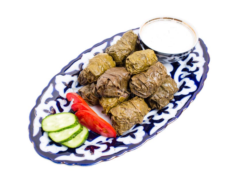 Традиционное восточное dolma закуски стоковые изображения rf Традиционное восточное dolma закуски стоковые изображения rf