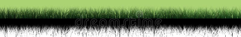 Grass with opacity map illustration. Grass with opacity map illustration