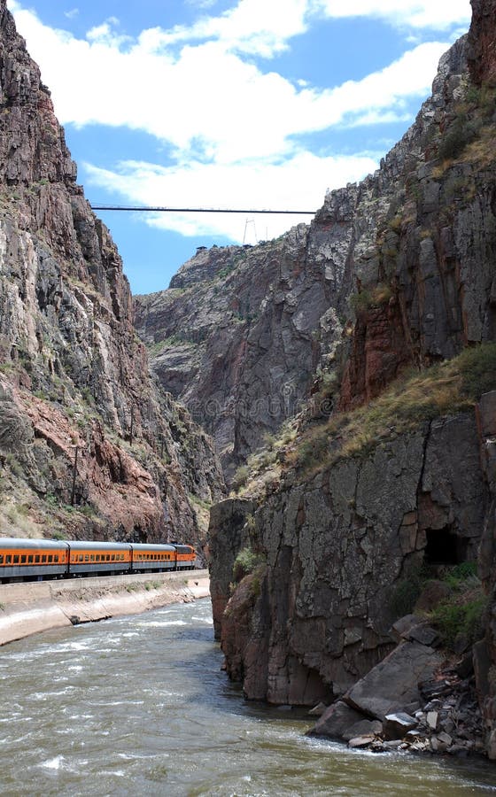 трасса gorge королевская стоковое изображение
