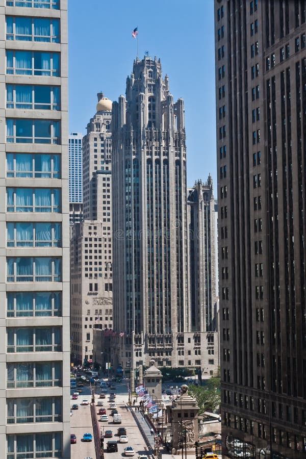 трибуна башни chicago стоковые фотографии rf трибуна башни chicago стоковые фотографии rf