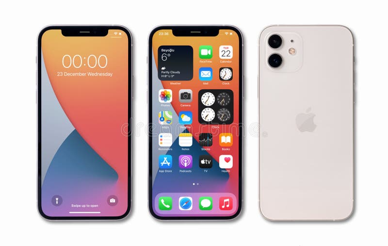 Турция 8-ое января 2021 Анталии : Apple iphone 12, l стоковые изображения rf