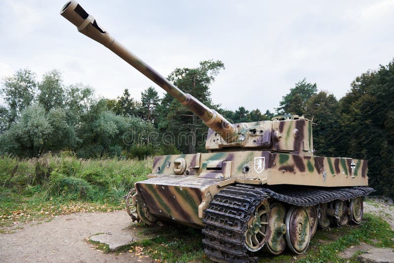 Heavy tank of Wehrmacht PzKpfw Tiger I. Heavy tank of Wehrmacht PzKpfw Tiger I